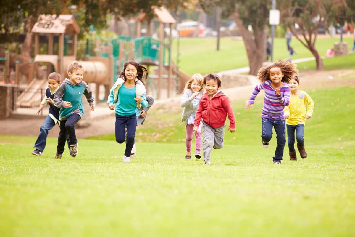 kids outside